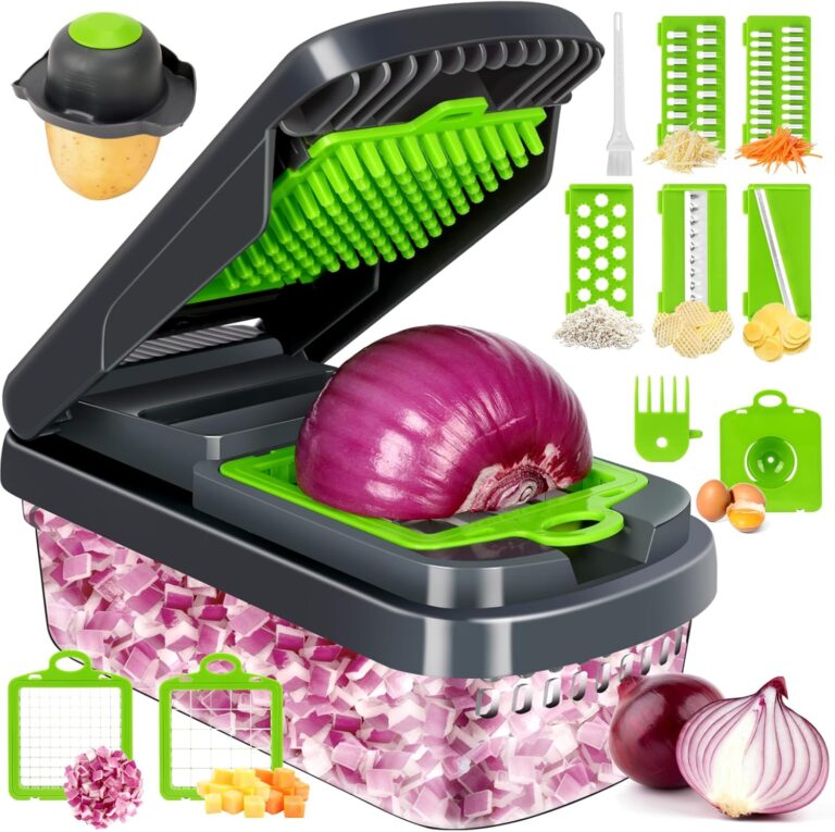 12-in-1 Vegetable Slicer – Kitchen Cutter and Chopper