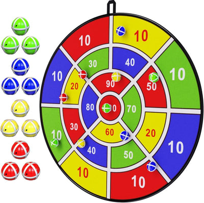 Safe Dartboard with Velcro Balls – Indoor Kids Game