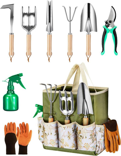 9-Piece Garden Tool Set – Ergonomic and Durable