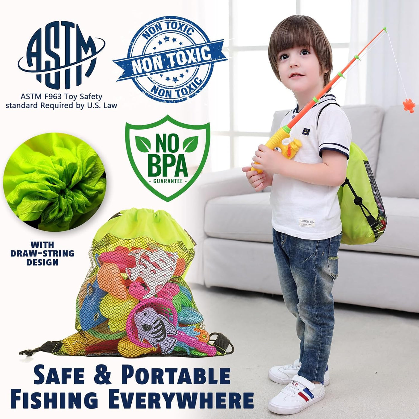 Magnetic Fishing Game – Ocean Adventure Set for Kids