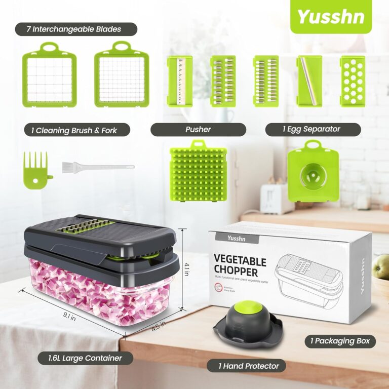 12-in-1 Vegetable Slicer – Kitchen Cutter and Chopper
