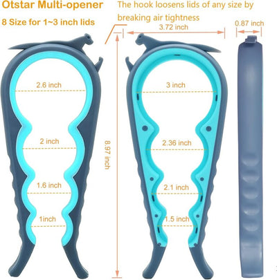 Multi-Opener Set for Jars, Bottles, and Cans – Kitchen Tool