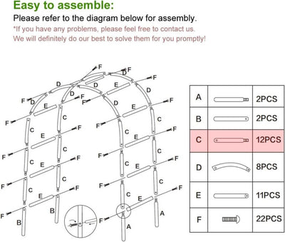 Metal Garden Arch – Wedding and Outdoor Decor
