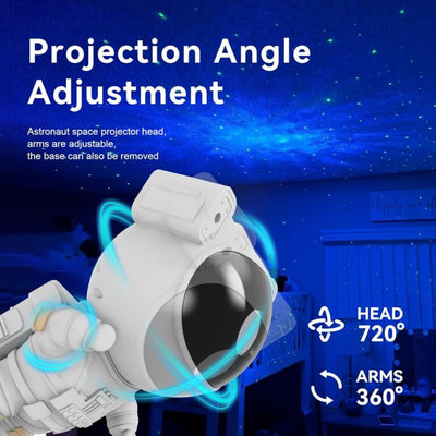Astronaut Galaxy Projector – Starry Sky Night Light