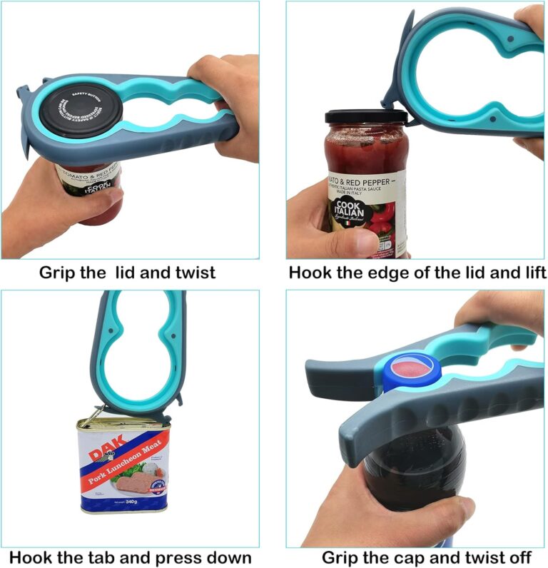 Multi-Opener Set for Jars, Bottles, and Cans – Kitchen Tool