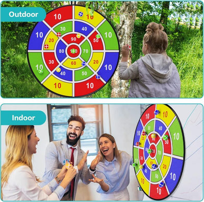 Safe Dartboard with Velcro Balls – Indoor Kids Game