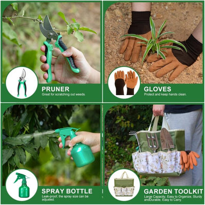 9-Piece Garden Tool Set – Ergonomic and Durable