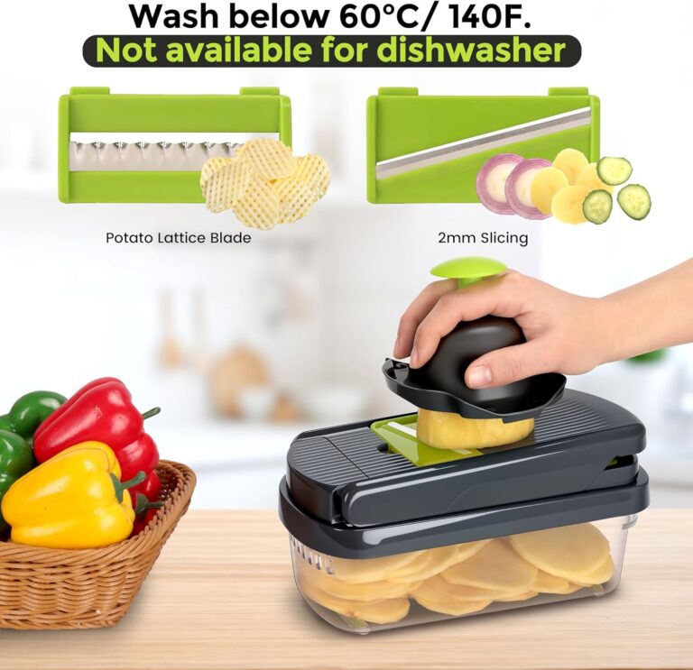 12-in-1 Vegetable Slicer – Kitchen Cutter and Chopper
