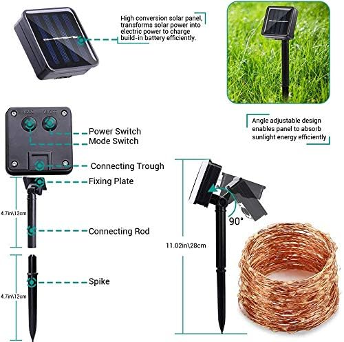 Solar Fairy String Lights – Outdoor Decorative Lighting