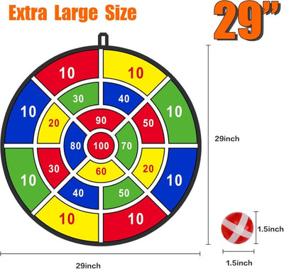 Safe Dartboard with Velcro Balls – Indoor Kids Game