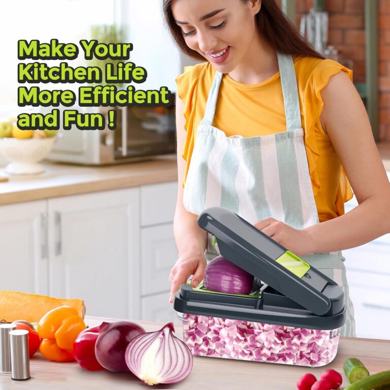 12-in-1 Vegetable Slicer – Kitchen Cutter and Chopper
